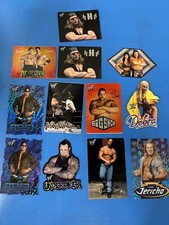 Lot Of Vintage Prism WWF Wrestling Card Stickers Debra Chyna HHH Undertaker Rock