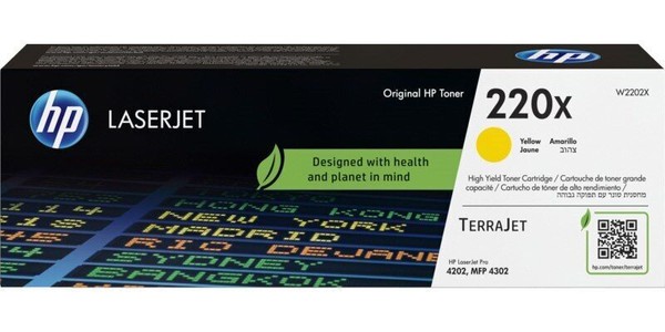 Hp Original Toner 220X W2202X Color Laserjet Pro 4202 Dn Dw Mfp 4302 Dw Fdn Fdw-image