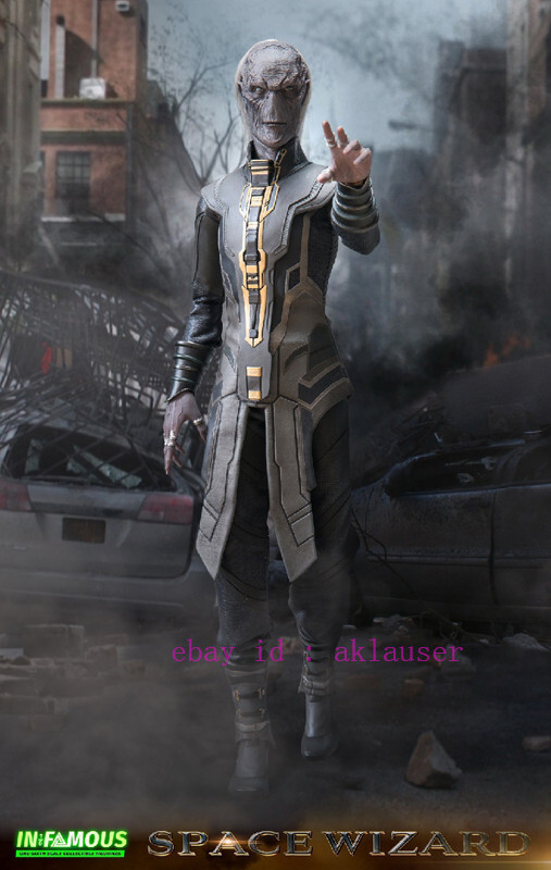 In-Famous If001 1/6 Marvel Avengers Ebony Maw Action Figure Toy