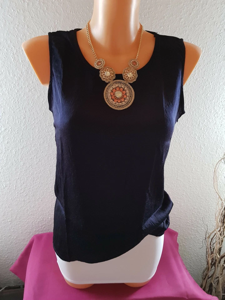 Modeschmuck,Damen,Halskette,Kette,Kurz,Gold,Perlen,Strass - Bild 2 von 4