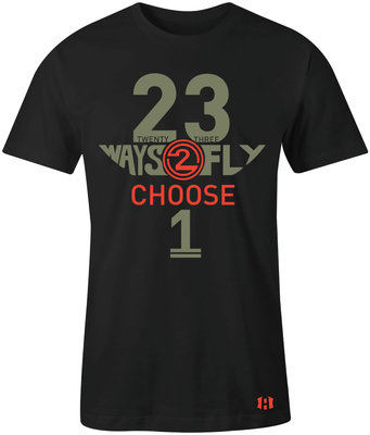 ''23 WAYS 2 FLY'' T-Shirt to Match Retro 8 ''Take Flight''