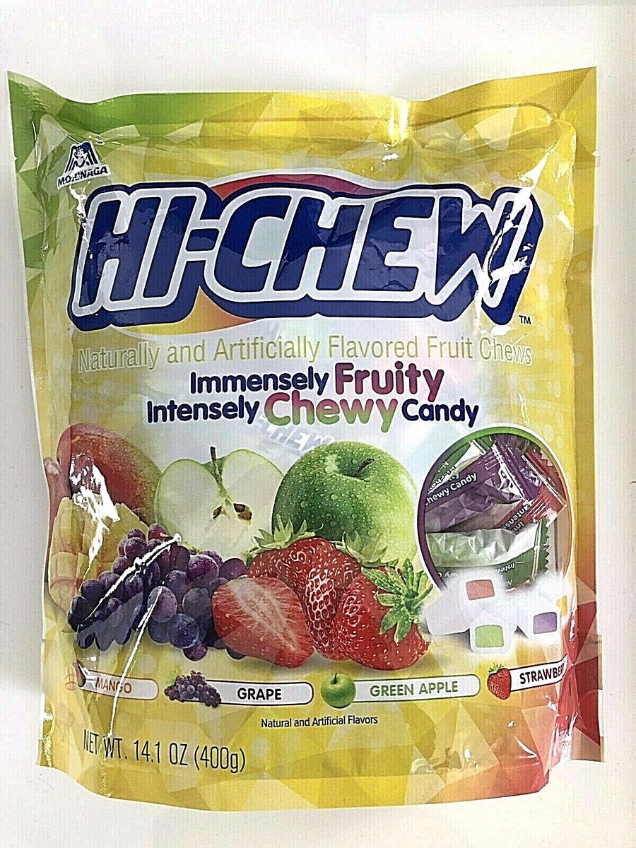 HI-CHEW Morinaga from real fruit Juice individually wrapped candy