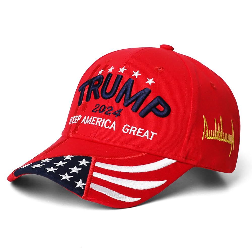 Trump 2024 Hat,3D Embroidered Trump Hat Keep America Great Donald Trump Sloga...