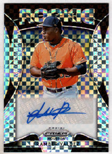 Framber Valdez 2019 Panini Prizm Plaid Auto RC /75