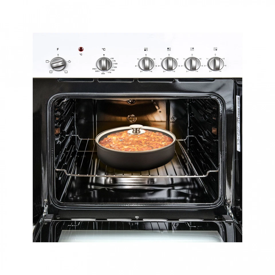 Cerafit Plasma Pfannen | Set 5-tlg - Bratpfannen, Anti Haft, Ofenfest mit Deckel - Bild 4 von 4