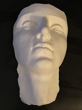 Maschera in gesso taglia intera 44 cm x 26 cm