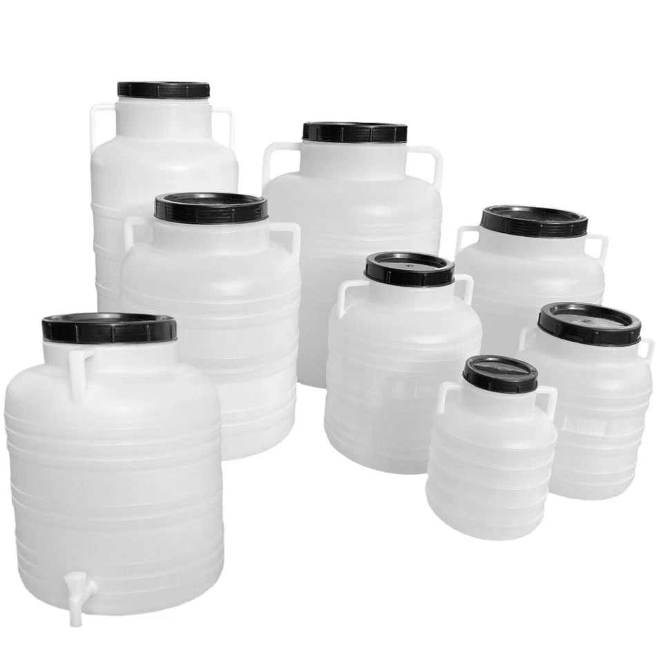 Weithalsfass  5/10/20/30/40/60/80 l Sauerkrautfas Regen Fass Gepäcktonne Camping - Bild 3 von 4