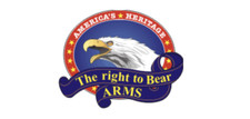 4" americas heritage right to bear arms bumper sticker decal usa made