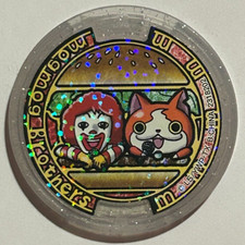 Yo-Kai Watch Mogmog Brothers McDonald's Promo Song Medal Japanese B655