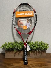 HEAD PCT Titanium Elite Tennis Racquet with Power Frame Contour Cushion 4 1/2