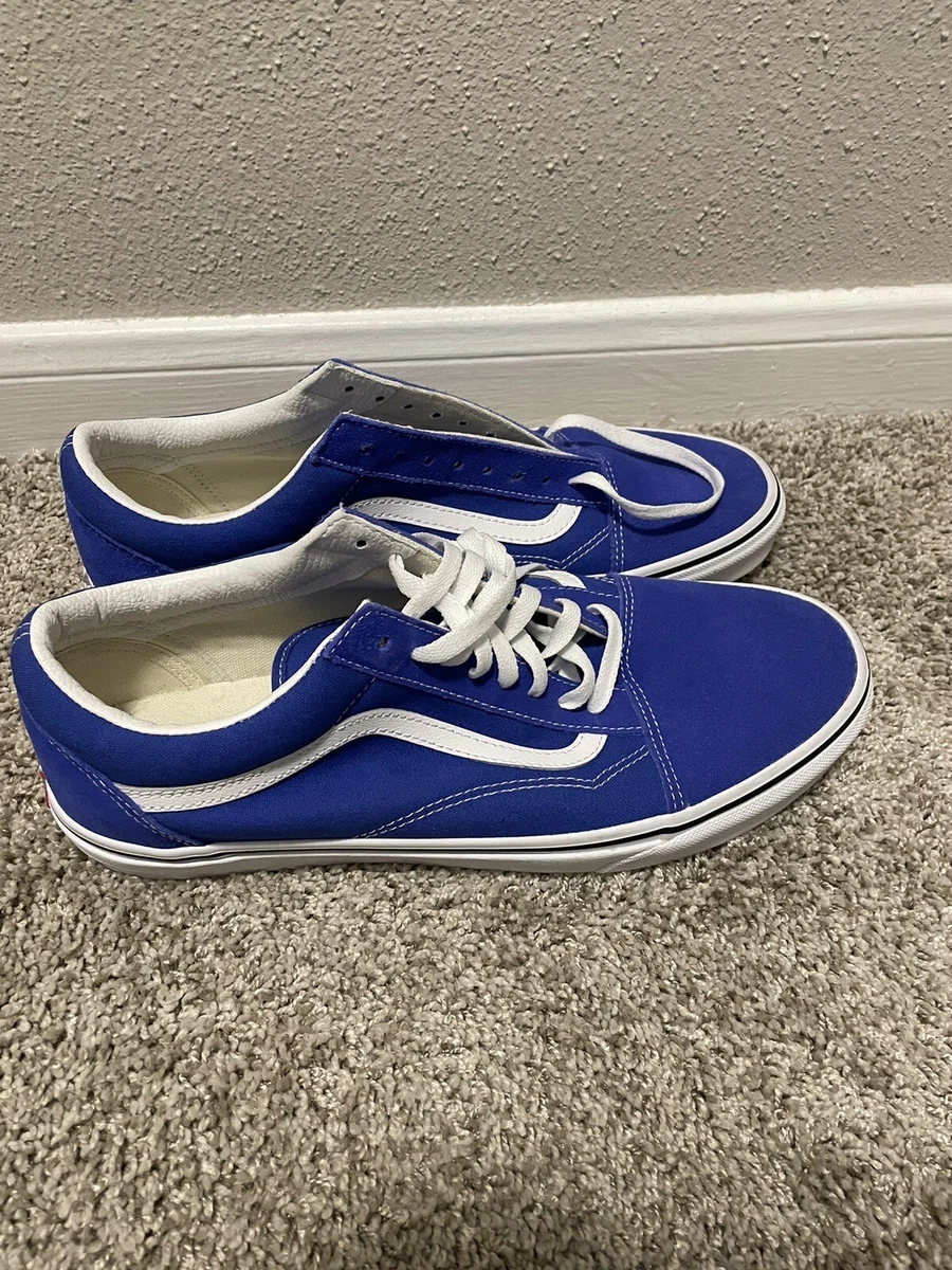 Vans Blue Old Skool Shoes Size 12 eBay