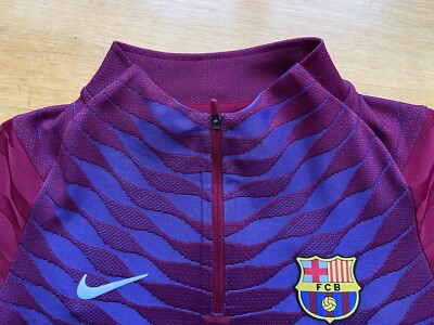 BARCELONA 2021 2022 TRAINING ELITE DRILL TOP 1/4 ZIP SWEATSHIRT