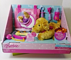 barbie pet doctor set