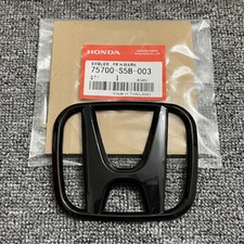 75700-s5b-003 For Honda Element 2007-2008 Front Grille H Emblem Badge Black