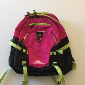 high sierra backpack green