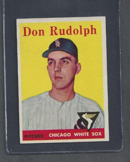 1958 Topps Baseball #347 Don Rudolph EXMT 0347NE | eBay