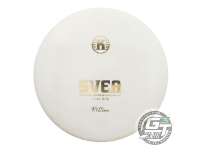 USED Kastaplast K1 Svea 179g White Gold Foil Midrange Golf Disc