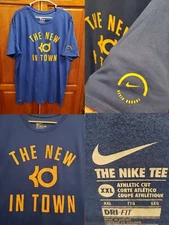 NIKE Tee The New KD In Town Kevin Durant NBA GSW Basketball DriFit Tee Shirt 2XL