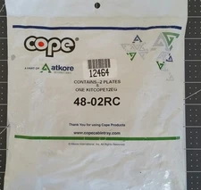 COPE Atkore Splice Plate Kit 48-02RC, Contains 2 Plates & 1 Kitcope12EG
