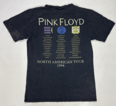 Pink Floyd Tシャツ NORTH AMERICAN TOUR 1994 Pink Floyd North American 1994 Tour Vintage Tee – Junk Food