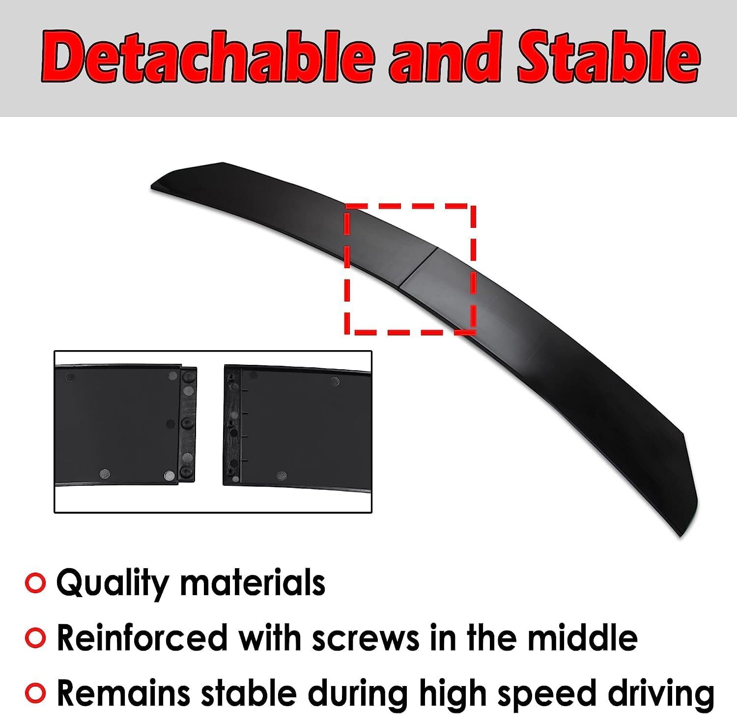 For Acura Integra 2024 Front Bumper Lip /Spoiler Body Kit Side+Skirt Rear