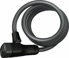 Image of ABUS Star 4508 Keyed Coiled Cable Lock 150cm x 8mm Black