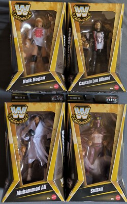 WWE Elite Collectios Legends Series 22 Hogan/ Sultan/ Ali/ Cap. Albano neu / ovp
