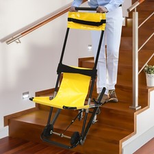 Medical Emergency Evacuation 4 wheel Transport Wheelchair 350.53LBS Stair Chair