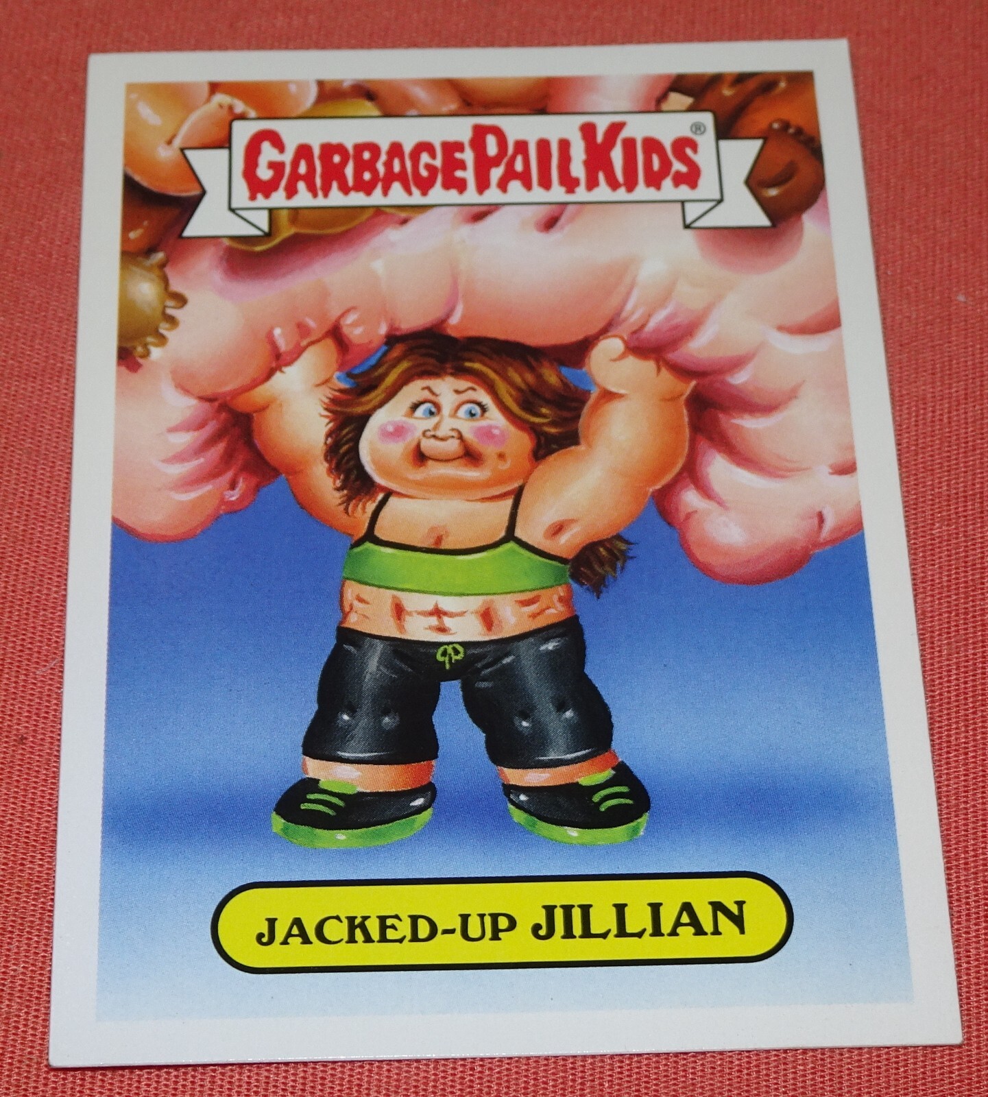 SET of 12 GARBAGE PAIL KIDS GPK REALITY TV SERIES STICKER 2016 complete B SERIES