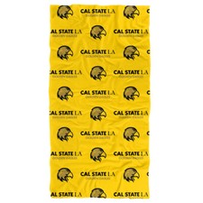 California State University Los Angeles Beach Towel, 30"x60" Logo Beach Towel