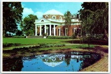 West Front - Monticello - Home of Thomas Jefferson - Charlottesville, Virginia