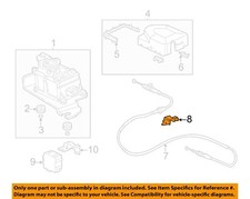 Honda Oem 02-06 Rsx Electrical Cruise Control System-cable Clamp 17881pnda00