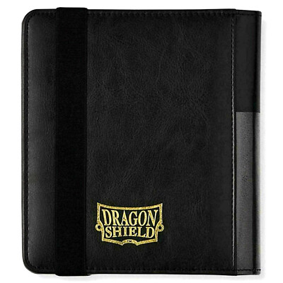 Dragon Shield Card Codex 80 Pocket Portfolio Binder Ordner 2/4 Black Schwarz