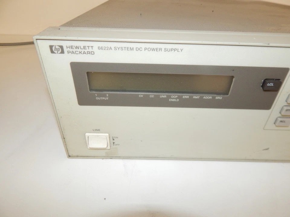HP HEWLETT PACKARD  6622A SYSTEM DC POWER SUPPLY (JWP19) - Image 2 of 4