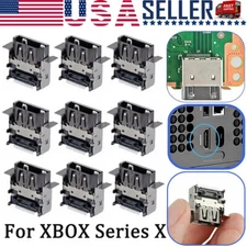 1-10X HDMI Port Socket Dock Connector Replacement For Xbox Series X Game Console