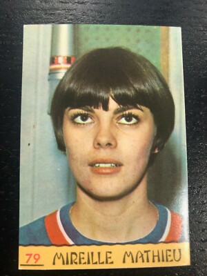 SINGERS 68 SANDWICH FIGURE n 79 MIRELLE MATHIEU EXCELLENT FOR RECOVERY