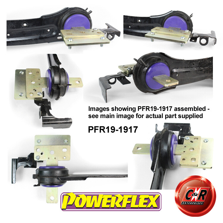 Powerflex Rear Trailing Arm Bushes Fits Volvo XC60 (2009 2017) PFR19