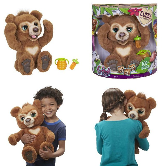 Furreal Cubby, The Curious Bear Interactive Plush Toy | eBay