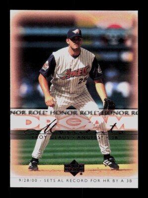 2002 Upper Deck Honor Roll - Dream Moments Troy Glaus #81