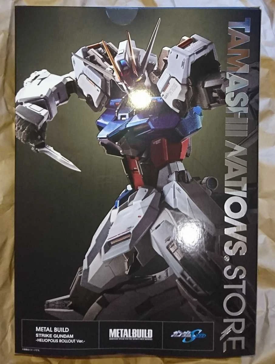 METAL BUILD Strike Gundam Heliopolis Rollout Ver. New Unopened | eBay