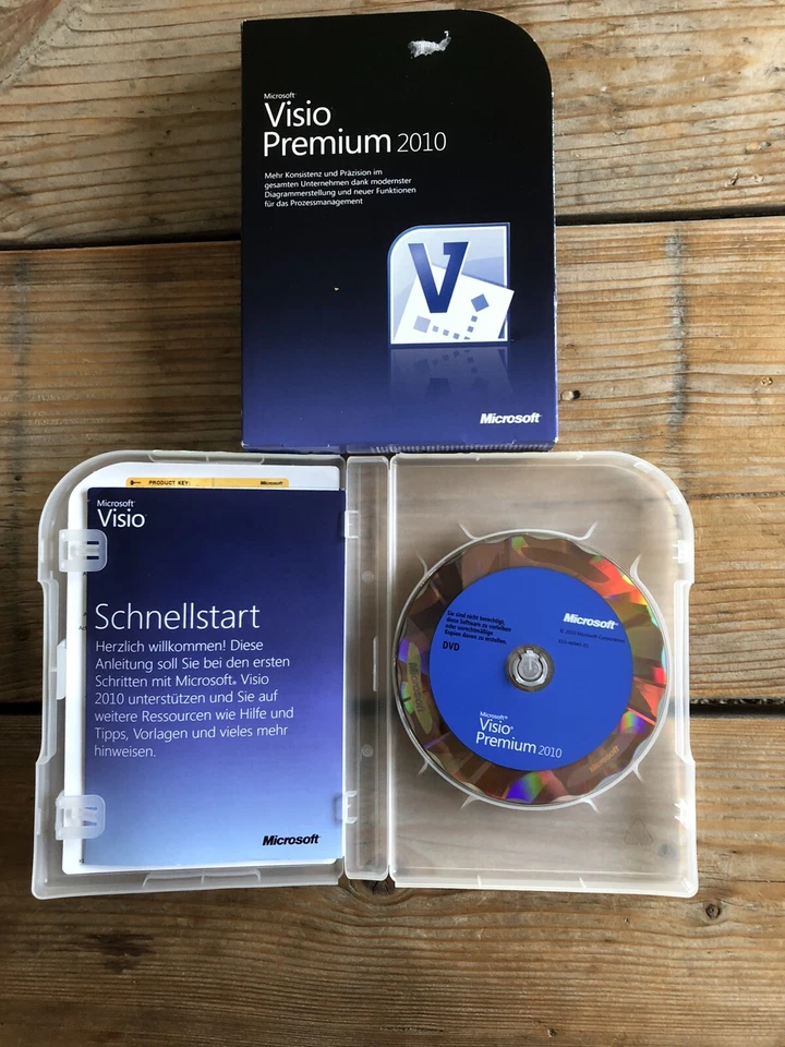 Microsoft Visio Premium 2010, Box, deutsche Vollversion mit MwSt-Rechnung - Bild 2 von 4