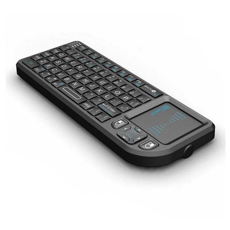 Rii Mini X1 Mini Wireless 2.4Ghz Keyboard with Mouse Touch Pad Remote Con - image 2 of 4