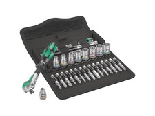 Wera 05004019001 - 8100 SA 9 Zyklop Speed Ratchet Set, 1/4' Drive, Imperial,