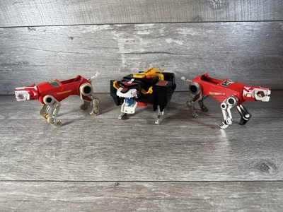 VTG 1984 Voltron Black Lion & 2 Red Lions World Events Productions (READ)
