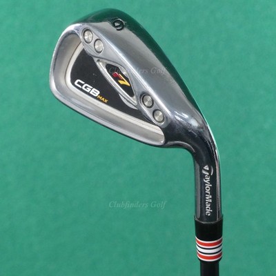 TaylorMade r7 CGB MAX 2008 Single 6 Iron REAX 55 Graphite Seniors *READ*
