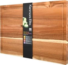 Kenosha Heavy Duty Acacia Wood Extra Large Cutting Board W/Juice Grove24x16-inch
