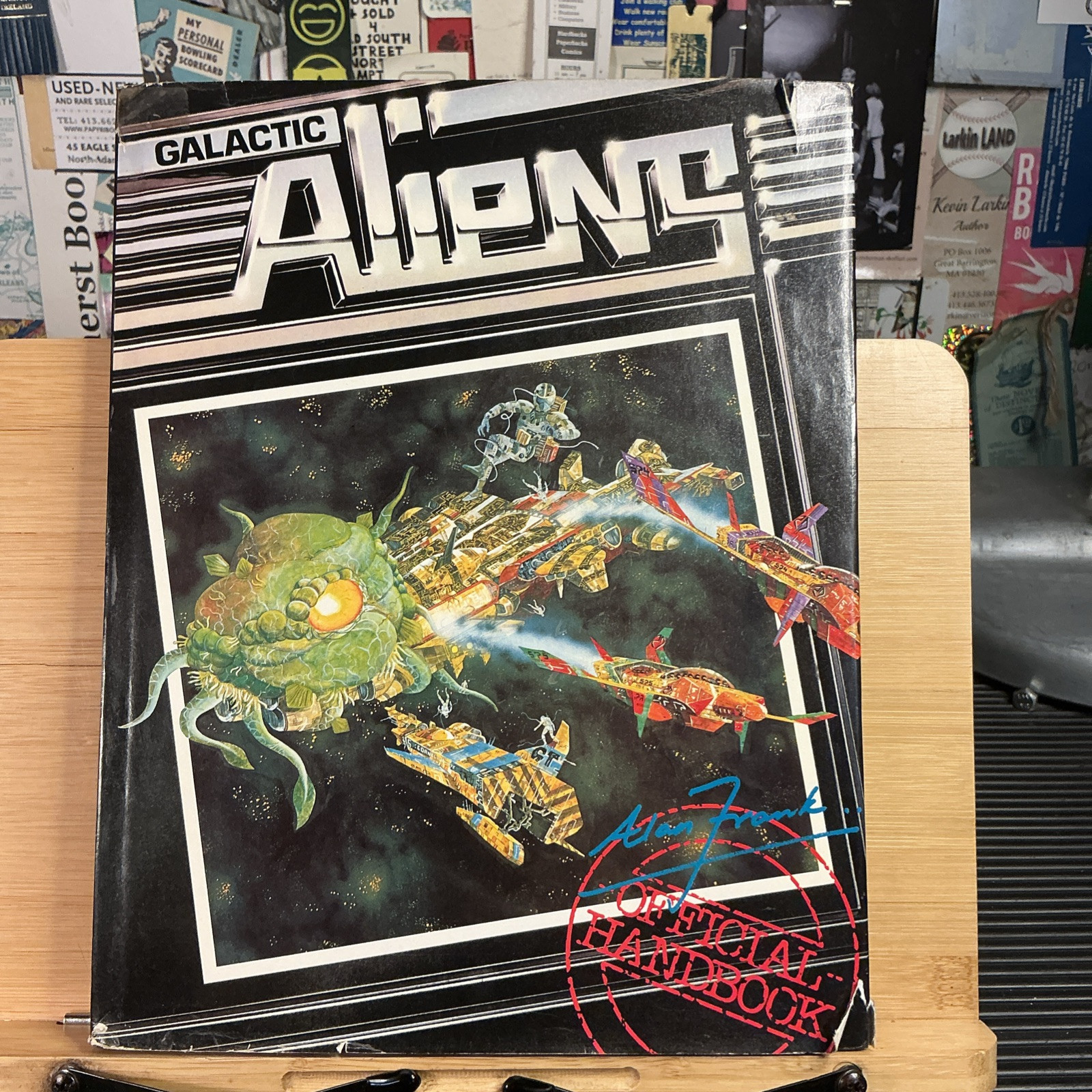 Galactic Aliens: Official Handbook by Alan Frank. 1979 Vintage HC/DJ