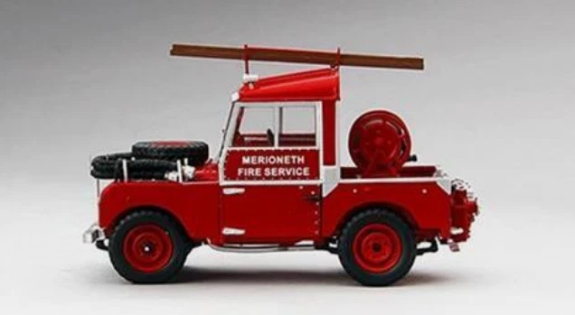 TSM MODEL, LAND ROVER Series 1 88 1957 Fire Appliance, échelle 1/43, TSM144324 - Photo 3/4