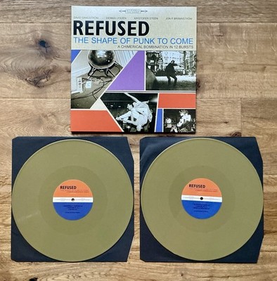 Refused - 'The Shape of Punk to Come' 2LP Gatefold, Golden Vinyl.