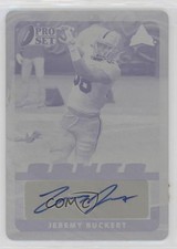 2021 Leaf Pro Set Power Base Printing Plate Magenta 1/1 Jeremy Ruckert Auto 1cx3